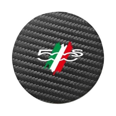 Imagem de Protetores De Porta-Copos Para Carro Fiat 500, 2 Peças, Almofadas Redo