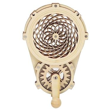 Imagem de Zhjvihx Equipamento de Manivela de Madeira, Artesanato Portátil Engrenagem de Manivela DIY Puzzle Com Parafusos para Adultos para Férias