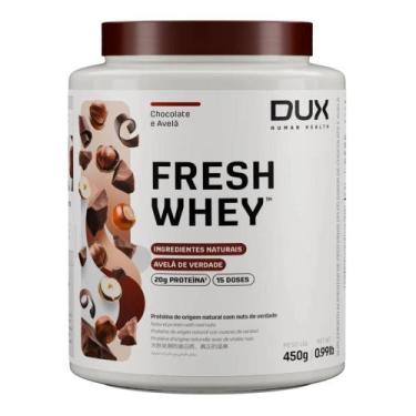 Imagem de Fresh Whey Dux Nutrition - 450g - Dux Nutrition Lab, Chocolate e avelã