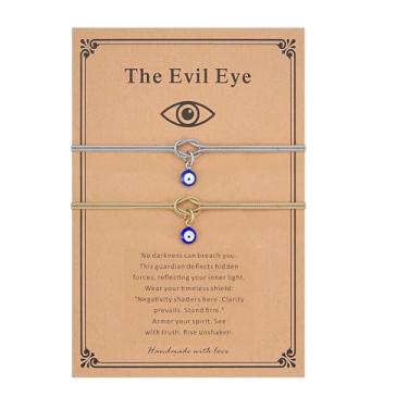 Imagem de morniface Pulseiras de nó de amor para mulheres, pulseiras combinando para casais e amizade, presentes para adolescentes, coisas modernas, presentes dourados delicados para aniversário, dia das mães