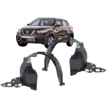 Imagem de Parabarro Lameiro Dianteiro Nissan Kicks 2016 17 18 19 20 21 22 23 24 