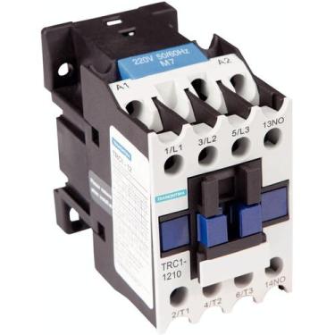 Imagem de Contator Tripolar TRC1-1210 12A 220VCA 1NA - Tramontina