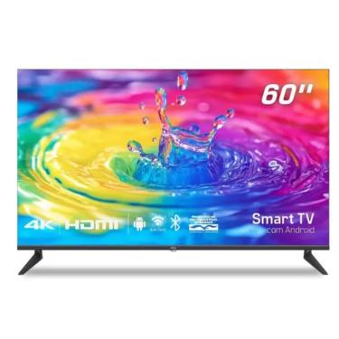 Imagem de Smart TV HQ 60&quot; 4K, HDR Android 11, Design Slim, Processador Quad Core, Espelhamento de tela HQS60KK