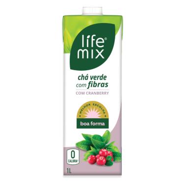 Imagem de Chá Verde Com Fibras Cranberry Life Mix 1L