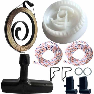 Imagem de FJSaDobo Recoil Rewind Spring Starter Polia Grip Corda Rotor Pawl para STIHL MS180 MS170 MS210 MS230 MS250 021 023 025 017 018 Motosserra