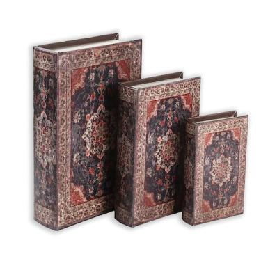 Imagem de Kit 3 book camuflado livro cofre decorativo fake porta - Multicoisa da