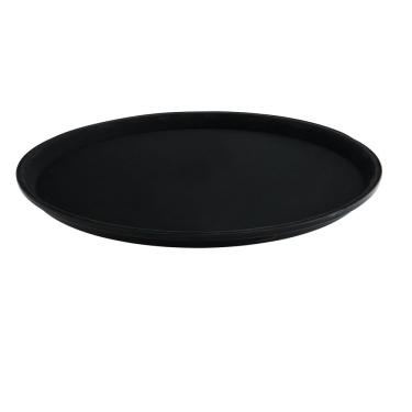 Imagem de Bandeja Redondo Antiaderente Preto Arienzo 40,5cm Brinox