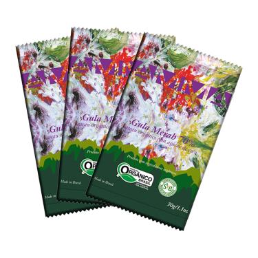 Imagem de Kit 3X: Chocolate 70% Cacau Orgânico Gula Merah Amma 30g