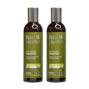 Imagem de 2 Shampoo Fito Capillus Fine Herbal 250Ml Cada