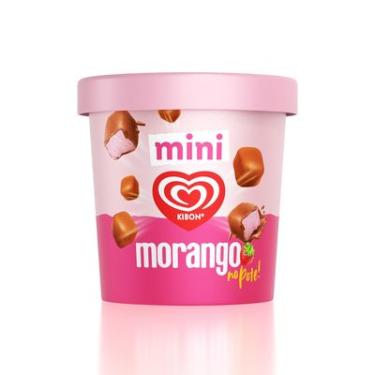 Imagem de SORV MINI BOMBOM MORANGO 203G KIBON