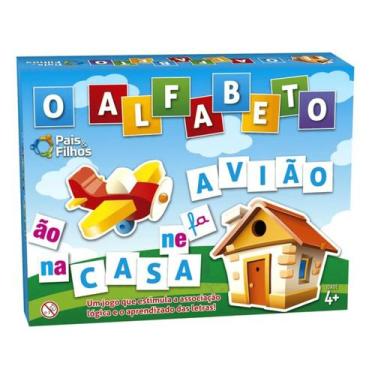 Imagem de Jogo Pedagógico - O Alfabeto - Pais e Filhos - PAIS E FILHOS (GALA)