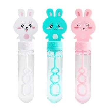 Imagem de Bolha de Sabão Infantil Tubo Amarelo com Tampa Pato Divertido – Brinquedo para Festas, Brincadeiras e Lembrancinhas (Feminino)