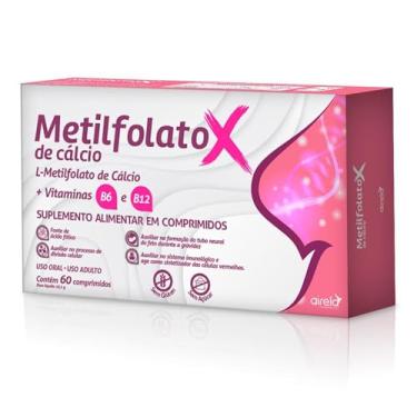 Imagem de Suplemento Alimentar Metilfolato De Cálcio 60 Comprimidos