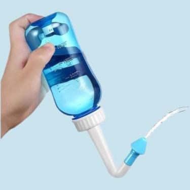 Imagem de Irrigador e Lavador Nasal com 2 Bicos Reutilizáveis para Higiene Nasal de Adultos e Crianças