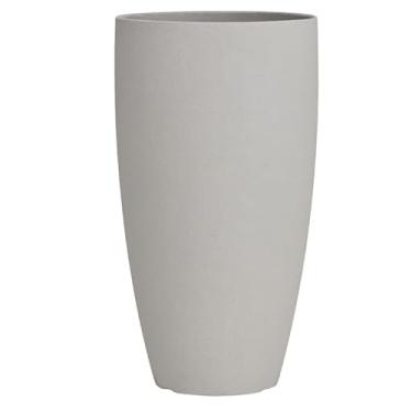 Imagem de Vaso Decorativo Para Plantas Conico Slim 84cm Decoração Japi (Cimento)
