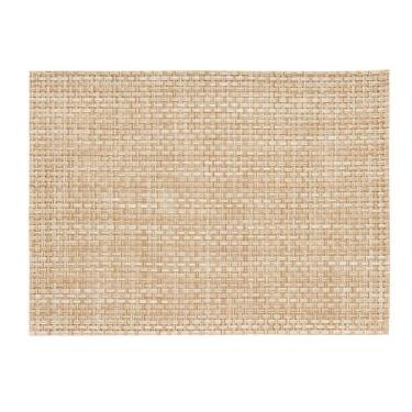 Imagem de Jogo Americano Copa E Cia 6 Peças Tramado Premium Palha