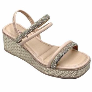 Imagem de Sandália Mississipi Anabela Feminina ME671-Feminino