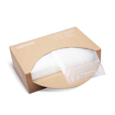 Imagem de Wevac 15 x 25 cm e 20 cm x 300 cm, 300 unidades, recipiente pré-cortado, ideal para Food Saver, sem BPA, grau comercial, ótimo para armazenamento, preparação de refeições e sous vide