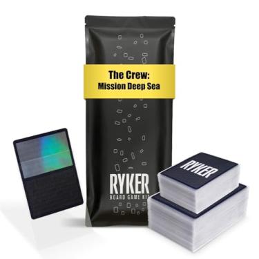 Imagem de Ryker | Compatible with The Crew: Mission Deep Sea Sleeve Kit | PVC and Acid Free | Clear Protectors Top loaders for Card Games | (141 Qty) (56 x 87 mm, 44 x 68 mm)