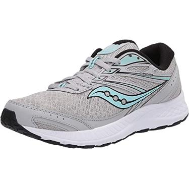 Imagem de Saucony Women's Cohesion 13 Running Shoe, Grey/Black, 6 W