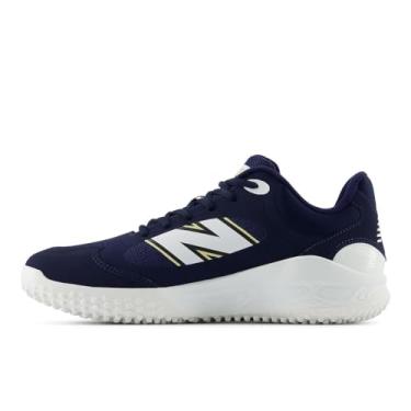 Imagem de New Balance Tênis de beisebol masculino Fresh Foam 3000 V7 Turf-Trainer, Equipe azul marinho/branco, 13
