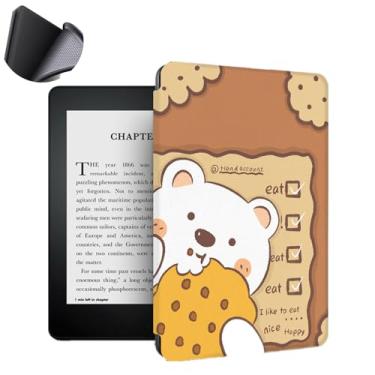 Imagem de Yzlvigrous Capa para Kindle Paperwhite 12th/Coloroft Signature Edition 1ª Geração 2024, Tampa Traseira de TPU Macia de 7 Polegadas com Sono/despertar Automático, Modelo: SA569P/SA568B/SA59CP