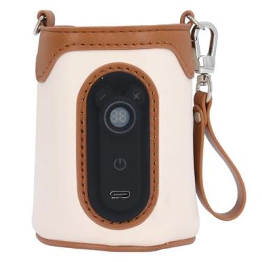 Imagem de Phefop Aquecedor de Leite para Mamadeira Portátil Alimentado por USB, Aquecimento Rápido, 26 Engrenagens Ajustáveis ​​para Viagens Com Bebês Recém-nascidos, Leve e Fácil de Transportar (Tamanho pequeno 1,46 x 9,06 pol.)