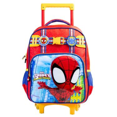 Imagem de Mochila Escolar De Rodas Spidey 15010  Marvel