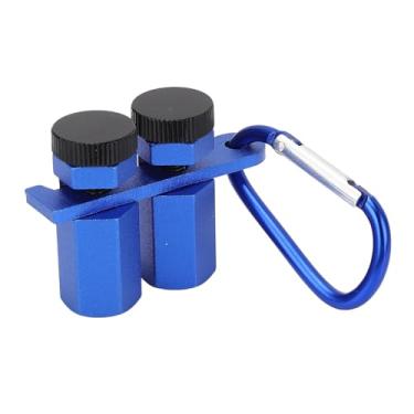 Imagem de Cryfokt Medidor de Em Liga de Alumínio, Fixação Quadrada de Moldura Hexagonal para Layout de, Braçadeira Leve para Viga de, Ferramenta Versátil para Marcenaria