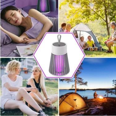 Imagem de Luminaria Mata Mosquito Repelente Eletrico USB Pernilongo - Home Good