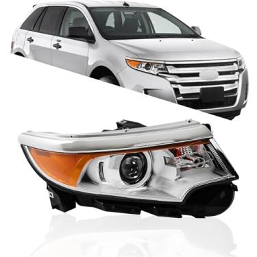 Imagem de labwork Faróis dianteiros de substituição para faróis Ford Edge 2011-2014 faróis de projetor lado do passageiro