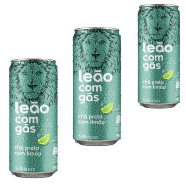 Imagem de CHÁ ICE TEA COM GÁS SABOR LIMÃO FARDO COM 6UNIDADE 290ML