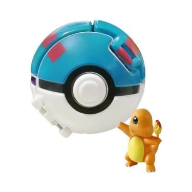 Imagem de Conjunto De Figuras De Ação Pokémon Pikachu Charizard Mewtwo Bulbasaur