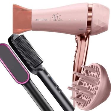 Imagem de Secador De Cabelo Britania Profissional 2100w Ion Tubi Ar Quente Frio 
