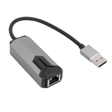 Imagem de GOWENIC Adaptador Ethernet 2.5G, Adaptador de Rede USB 3.0 para RJ45 Com Caixa de Liga de Alumínio de Velocidade Rápida de 2500 Mbps Conversor de Rede Com Fio para Laptop, Desktop, OS X