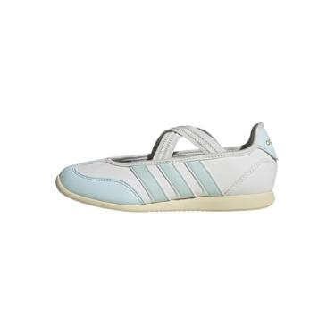 Imagem de adidas Tênis infantil unissex Barreda Mary Jane J, Branco/Halo Mint/Warm Vanilla, 21