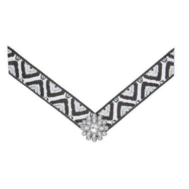 Imagem de Lindsay Phillips Correia de sapato intercambiável Coraline, Preto e cinza, Small