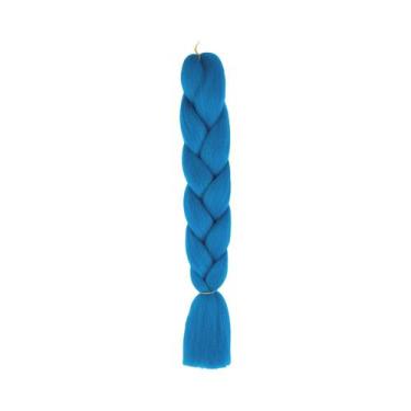 Imagem de Extensões De Cabelo Sintético Multicolorido Roxo De 24 Polegadas Para 