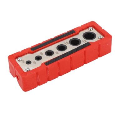 Imagem de Luocute Guia de Perfuração Localizador de Furos para Carpintaria 2 Mm a 12 Mm Gabarito de Cavilha de Madeira de Aço de Alta Velocidade para Alinhamento de Perfuração Preciso Com Furos