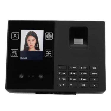 Imagem de Hyuduo Relógio de Tempo do Funcionário 4 Em 1 Máquina de Atendimento de Funcionários Facial Imprint Palm Print Reconhecimento do Relógio de Tempo para Pequenas Empresas (Plugue UE)