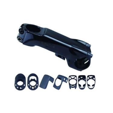 Imagem de Acessórios para bicicleta: Mesa de carbono completa com riser, cabeamento interno integrado e cockpit oculto, compatível com guidões SL7 de 70 mm a 130 mm.(130mm)