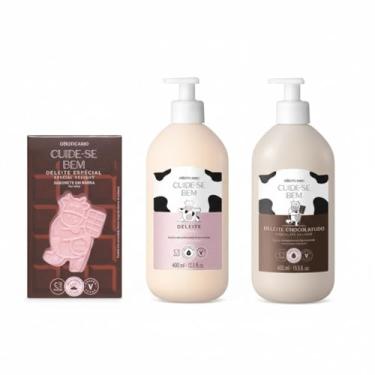 Imagem de Kit Cuide-se Bem Loção Deleite + Chocolatudo E Sabonete