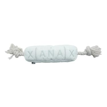 Imagem de BAMLA Pets Chill Dog Brinquedo engraçado para cães – Paródia de pelúcia, várias camadas internas, corda de nylon resistente e enrugada