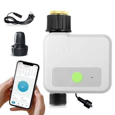 Imagem de Temporizador Irrigação, Rega Inteligente, com Controlo Remoto WiFi e Controlo, Controle por Aplicativo