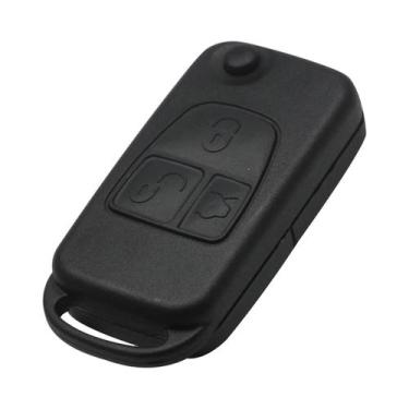 Imagem de Capa De Chave Flip Para Mercedes Benz SLK E113 a C E S Com 1 2 3 4 Bot