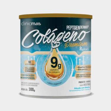Imagem de Colágeno Hidrolisado Premium 9g Clinicmais 300g Neutro - Chá Mais