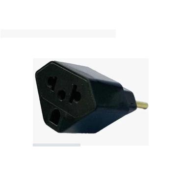 Imagem de Kit 03Un Adaptador De Tomada Padrão Novo E Antigo Universal