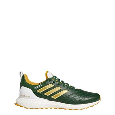 Imagem de adidas Tênis masculino Portland Timbers Ultraboost DNA x Copa, Verde escuro/dourado metálico/branco nuvem, 12.5