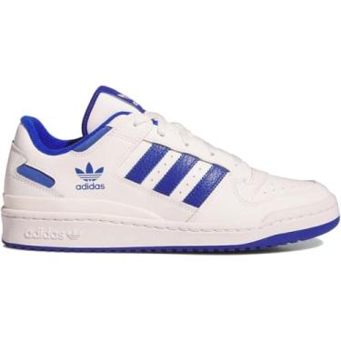Imagem de Adidas IH7829 Tênis Forum Low CL Core Branco/Azul Royal/Branco Core, Core White/Team Royal Blue/Core White, 26.0 cm