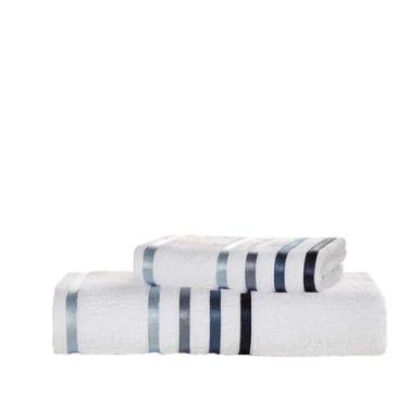 Imagem de Kit Toalha De Banho Gigante Lumina Fio Penteado 2 Peças Karsten